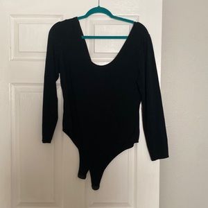 long sleeve one piece top